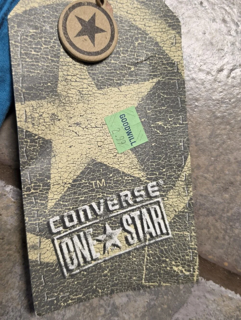Vintage Converse One Star Blue Boardshorts Swim Trunks NWT Size XL